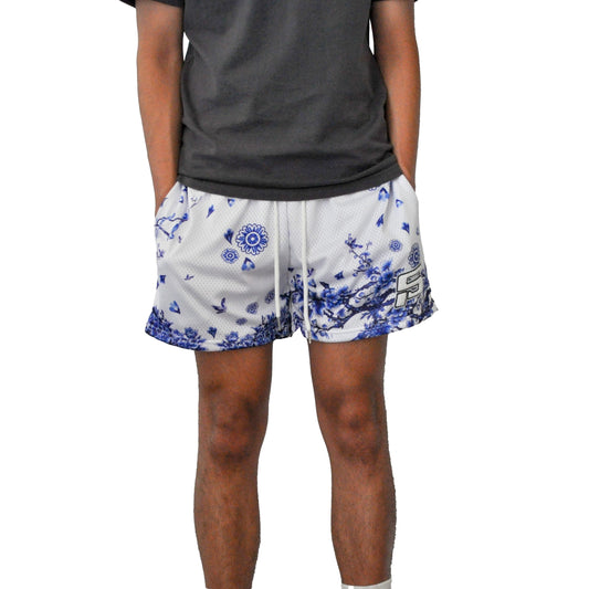 White Porcelain Shorts