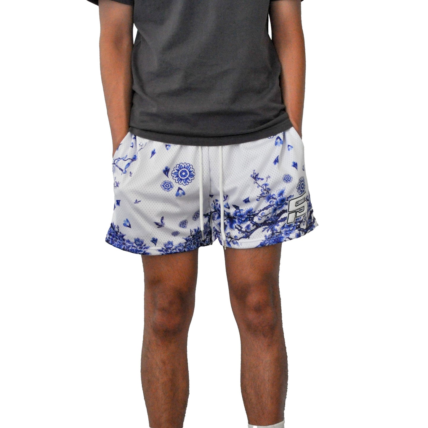 White Porcelain Shorts